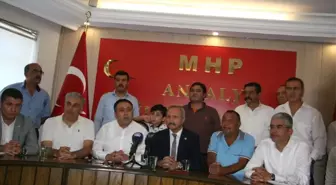 MHP Antalya İl Başkanlığı'nda Bayramlaşma