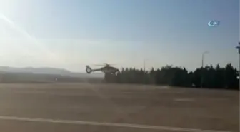 Ambulans Helikopter Minik Mehmet Ali İçin Havalandı