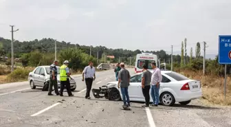 Domaniç'te Trafik Kazası: 2 Yaralı