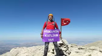 Kahramanmaraşlı Dağcılar Arakan İçin Tırmandı