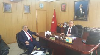 Prof. Dr. Bayram Altan Hatay Vali Vekilini Ziyaret Etti