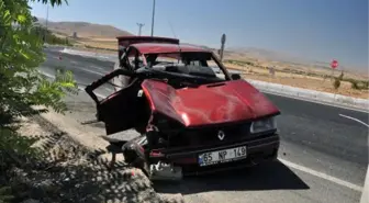 Elazığ'da Trafik Kazası: 4 Yaralı