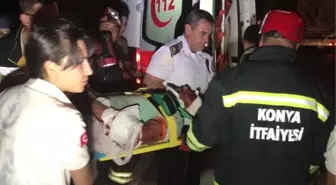 Kamyonet Traktör Römorkuna Çarptı: 1 Yaralı