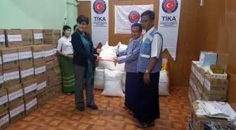 Tika'dan Myanmar'a Yardım Eli