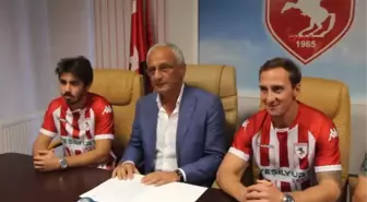 Ahmet Cebe ve Ömer Kandemir Samsunspor'da