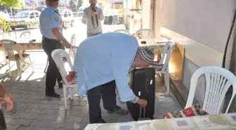 Çay Ocağına Bırakılan Valiz Polisi Alarma Geçirdi