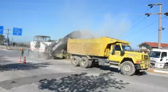 Keşan'da Yol Yapım Çalışmalarına Başlandı