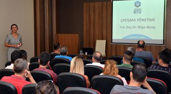 Sanayicilere 'Çatışma Yönetimi' Semineri