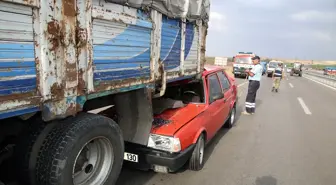 Şarkışla'da Trafik Kazası: 4 Yaralı