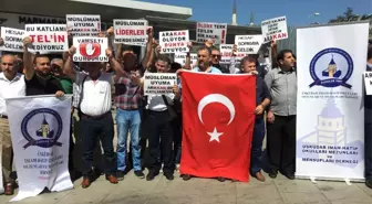 Üsküdar'da Arakan Protestosu