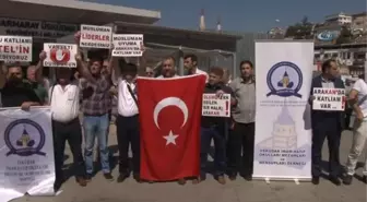 Üsküdar'da Arakan Protestosu