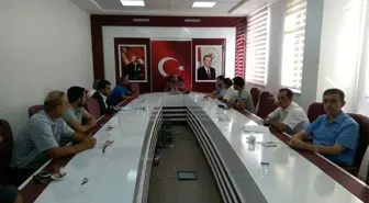 Kaymakam Kaya, Salon Sahipleriyle Bir Araya Geldi
