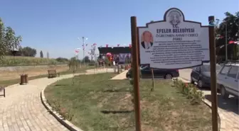 Öğretmen Ahmet Cebeci Parkı Düzenlenen Tören ile Açıldı