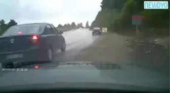 Zincirleme Kaza Böyle Görüntülendi
