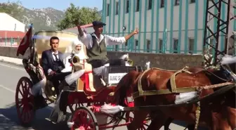 Faytonu Düğün Arabası Yaptı