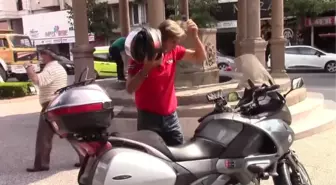 Motosikletten Önce Kask Alın'- Balıkesir/