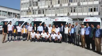 Adıyaman'da 5 Yeni Ambulans Hizmete Girdi