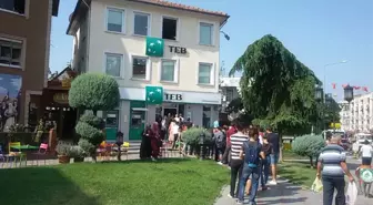 Edirne'de Harç Kuyruğu Başladı