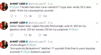 Milletvekili Uzer, 12 Eylül Darbesinin Bilançosunu Hatırlattı