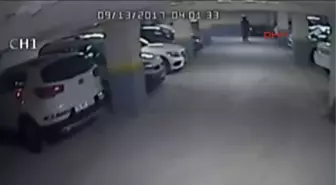 Kapalı Otoparktan Motosikleti Böyle Çaldılar