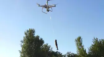 Oltanın Yetişemediği Yere Drone Yetişti