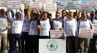 Stk'lar Fetö Davasına Dikkat Çekmek İçin Eylem Yaptı