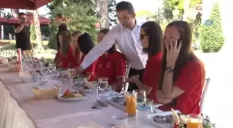 A Milli Kadın Voleybol Takımı Medya Günü Yapıldı
