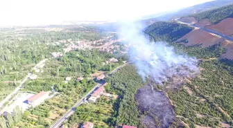 Güncelleme - Konya'da Makilik Alanda Yangın