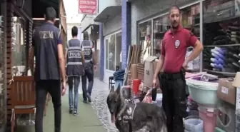 Artvin'de Narkotik Köpekler Eşliğinde Sokak Uygulaması