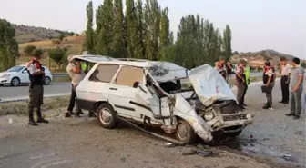 Çorum'da Kaza: 1 Ölü, 3 Yaralı