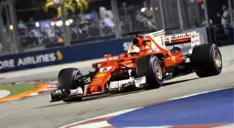 Singapur'da İlk Cep Vettel'in