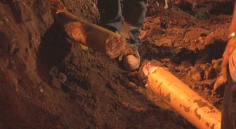 Tramvay Hattı Çalışmalarında Doğalgaz Borusu Zarar Gördü