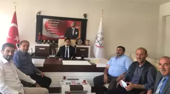 AK Parti Çıldır İlçe Teşkilatından İlçe Milli Eğitim Müdürlüğü'ne Ziyaret