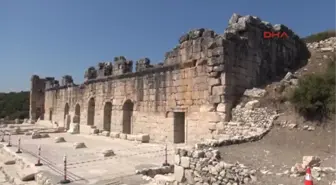 Burdur Kibyra Antik Kenti'nde Kazılar Ana Caddede Yoğunlaştı