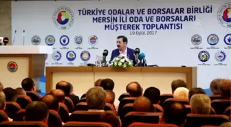 TOBB Başkanı Hisarcıklıoğlu Mersin'de