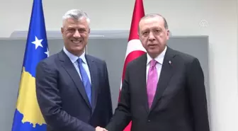 Cumhurbaşkanı Erdoğan, Kosova Cumhurbaşkanı Taçi ile Görüştü - New