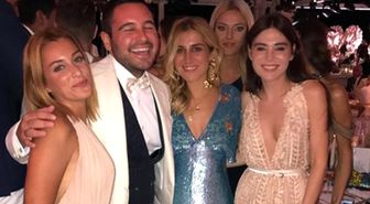 Hacı Sabancı Özge'yi Unuttu! Acun ve Şeyma'nın Düğününde Kızlarla Eğlencenin Dibine Vurdu