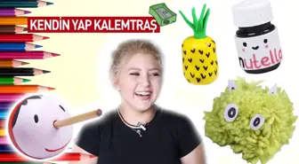 Kendin Yap Kalemtraş | Okula Dönüş | Back To School 2017