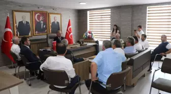 Şoförler Odası Başkan ve Yönetimi MHP'yi Ziyaret Etti