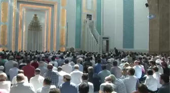 Diyanet İşleri Başkanı Ali Erbaş'tan İlk Cuma Namazı