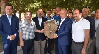 Erzurum Büyükşehir Belediye Başkanı Sekmen Akhisar'da