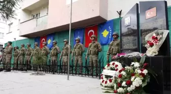 Kosova'da 1999 Yılında Şehit Düşen Başçavuş Hüseyin Kutlu Anıtı Açıldı