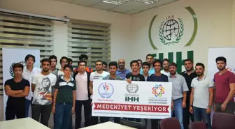 Kütahya İhh'dan 'Medeniyet Yeşeriyor Projesi'