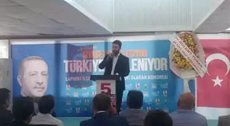 Lapseki AK Parti Gençlik Kolları Olağan Kongresi Yapıldı