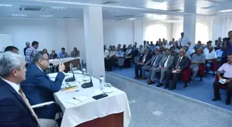 Vali Su, Muhtarlarla Bir Araya Geldi