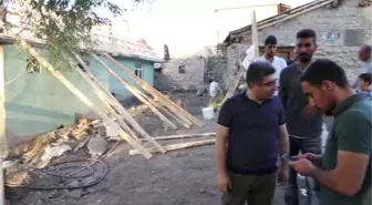 Varto'da Evi Yanan Vatandaşa Kaymakam Sahip Çıktı