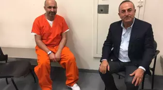 Çavuşoğlu, Washington'da Tutuklu 2 Türk'ü Ziyaret Etti