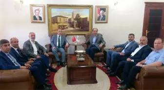 AK Parti Mardin Heyetinden Vali Abdullah Erin'e Ziyaret