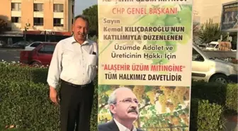 CHP'li Nurlu, Üzüm Üreticilerini Mitinge Davet Etti