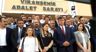 Feyzioğlu ve Avukatlardan Baro Başkanı'na Saldırı Protestosu (2)